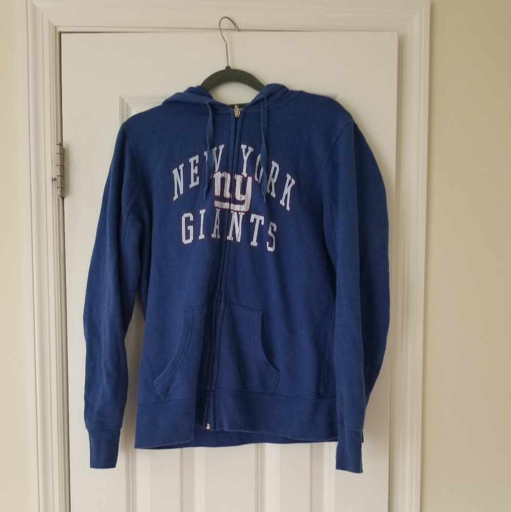 Closet Cleanout 5/$25 NY Giants zip up size M